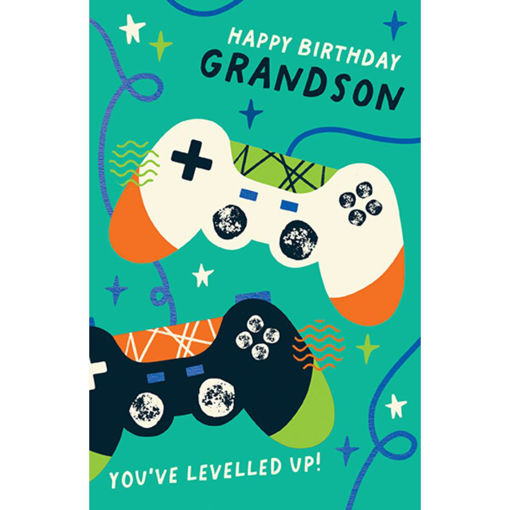 Picture of HAPPY BIRTHDAY GRANDSON CARD